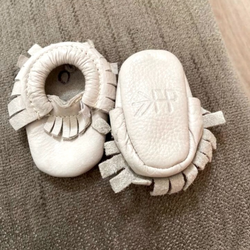 Freshly picked newborn